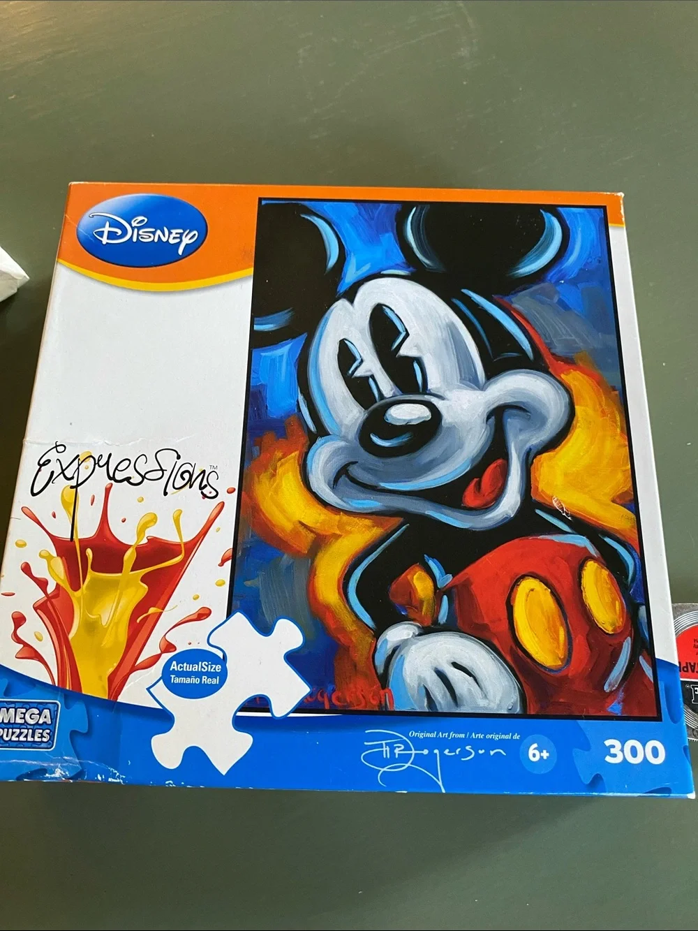 Disney Expressions Mickey Mouse Art Puzzle - Blue, Red, Yellow, Black, White
